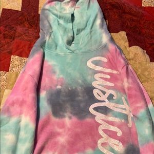 Justice cropped sweatshirt